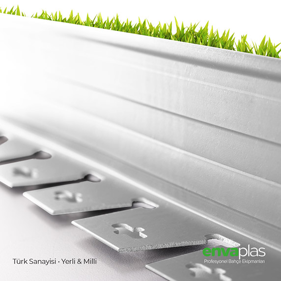 Alüminyum Renk Çim Ayırıcı